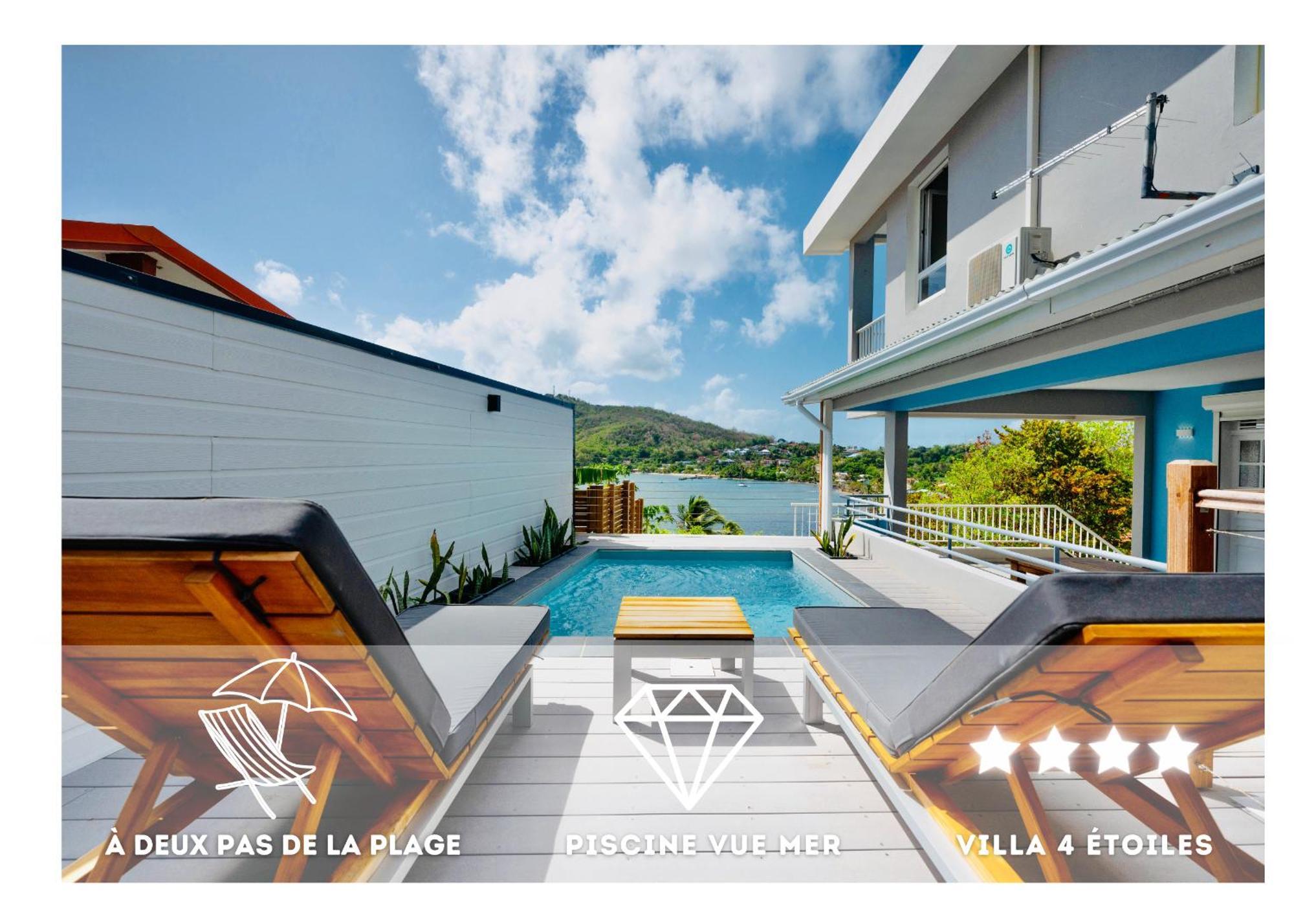 Sublime Villa Piscine - Tresor De La Baie Ла-Трините Экстерьер фото