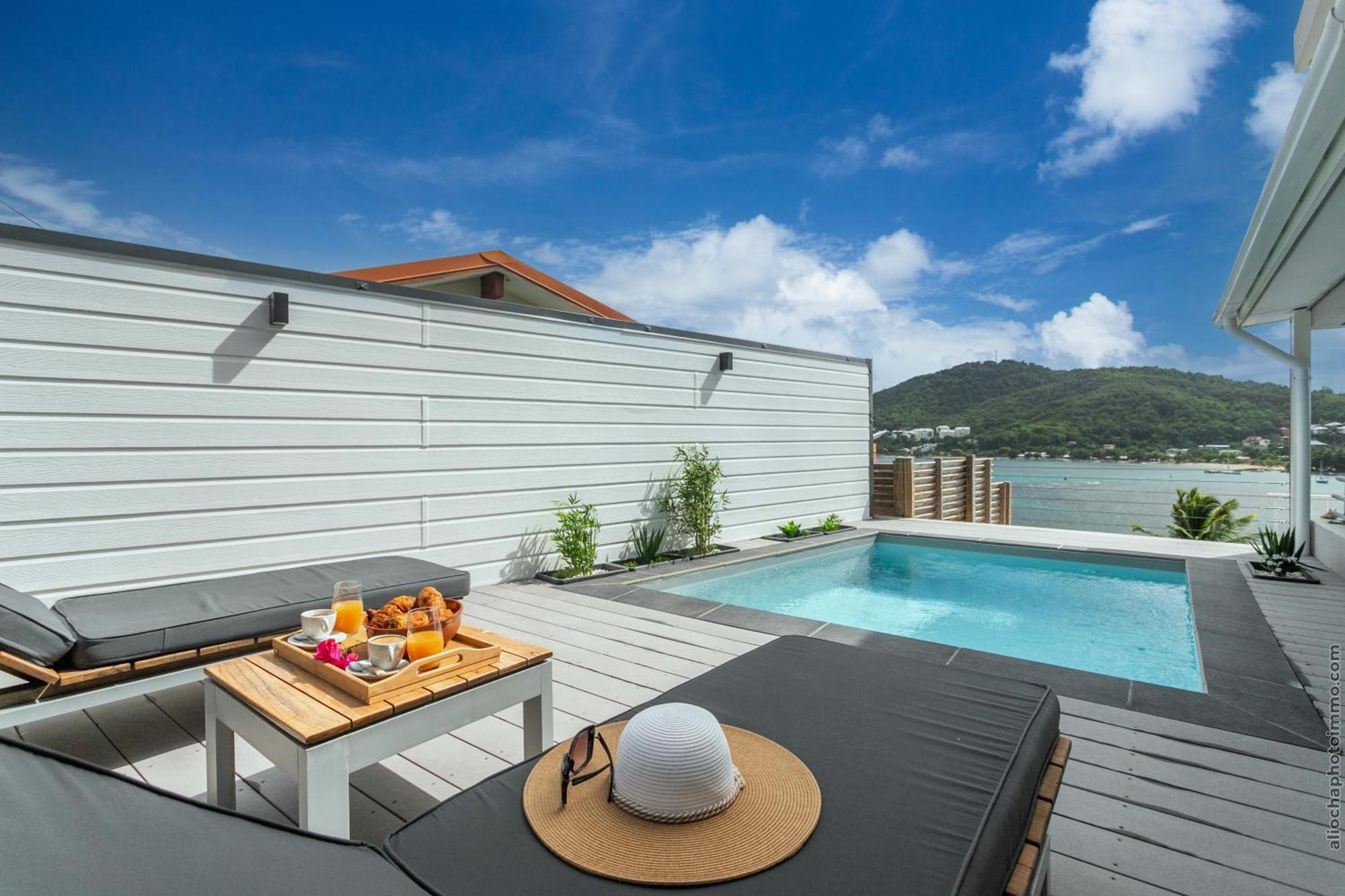 Sublime Villa Piscine - Tresor De La Baie Ла-Трините Экстерьер фото